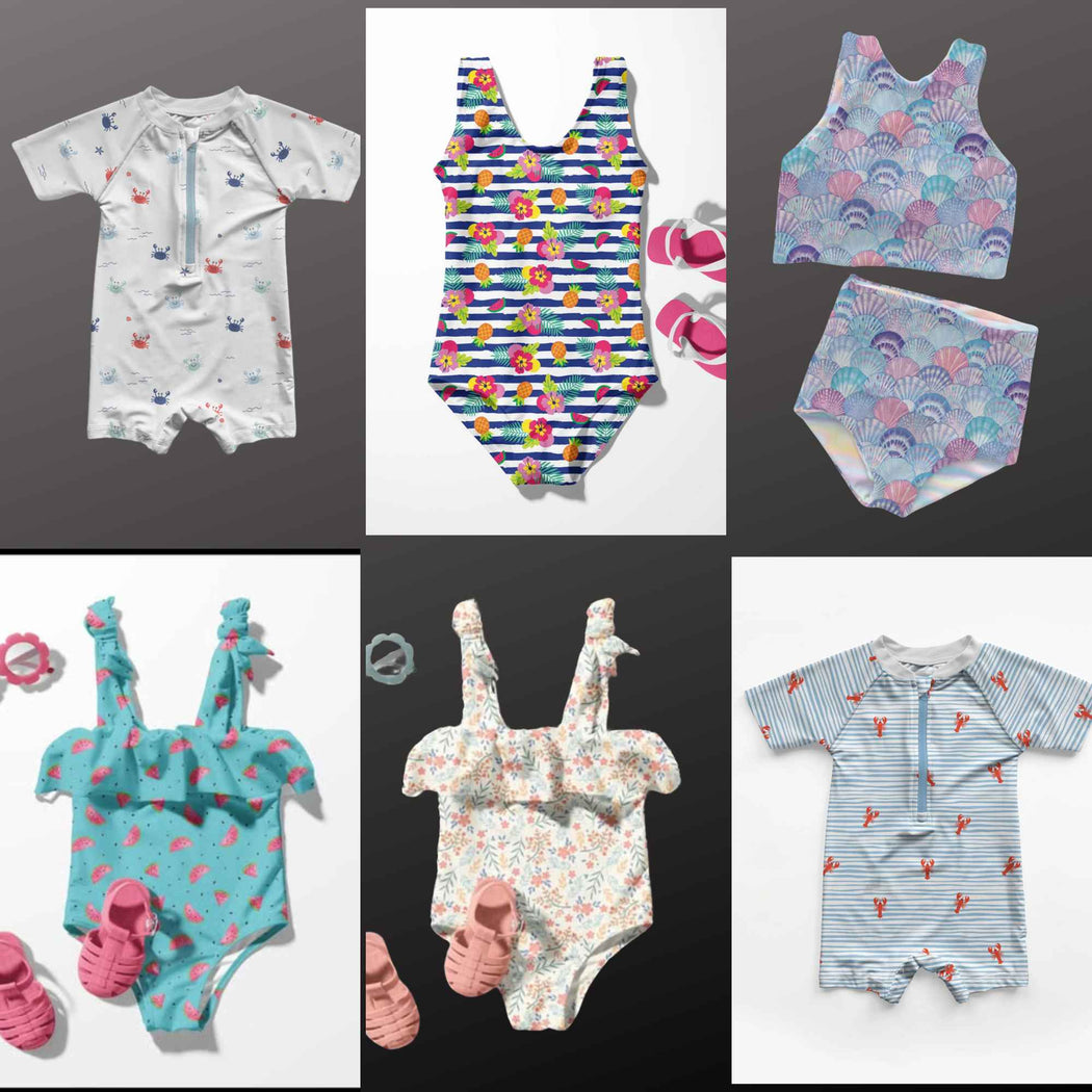 Premium Swim Wear Fabrics – Sustainable, Stretchy & Stylish - Fabric Design Treasures