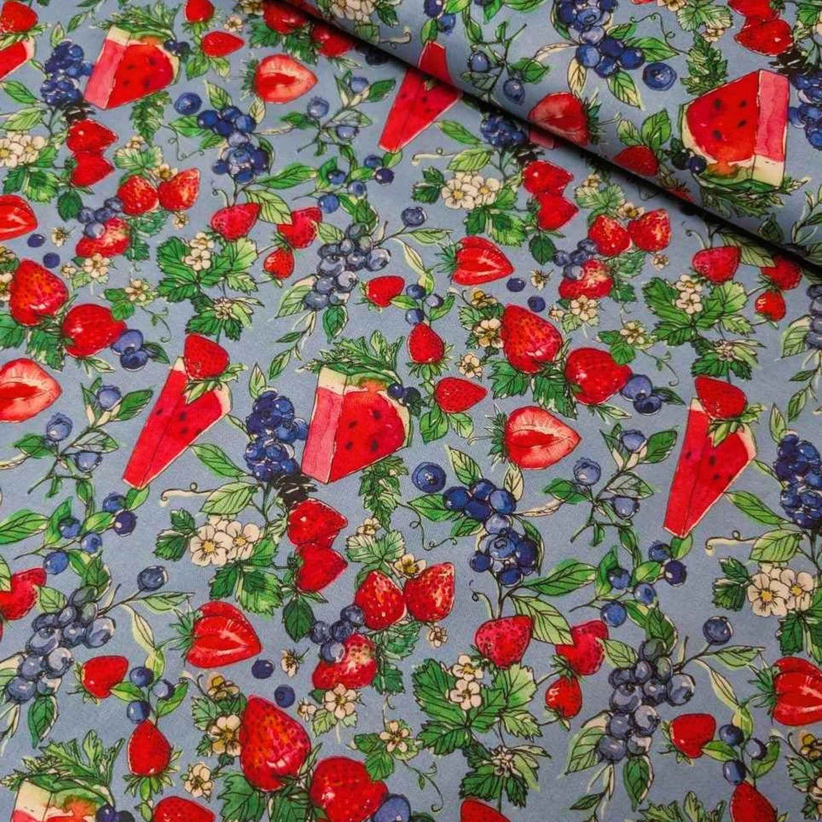 Berries and Watermelon | Anne Tavoletti and Camelot Fabrics