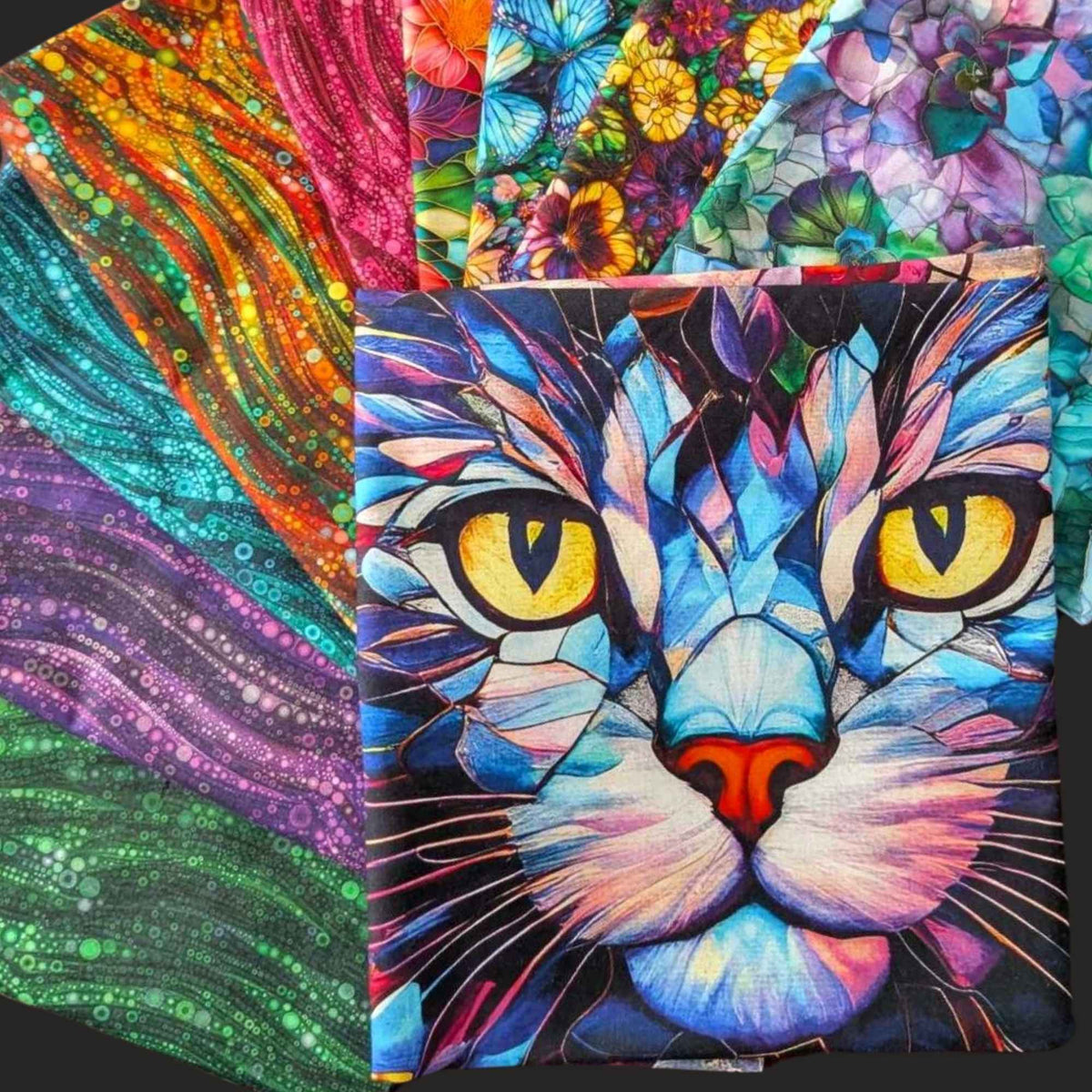 Gigi in the Garden 9 - Piece Quilting Cotton Bundle + Panel – Camelot Fabrics