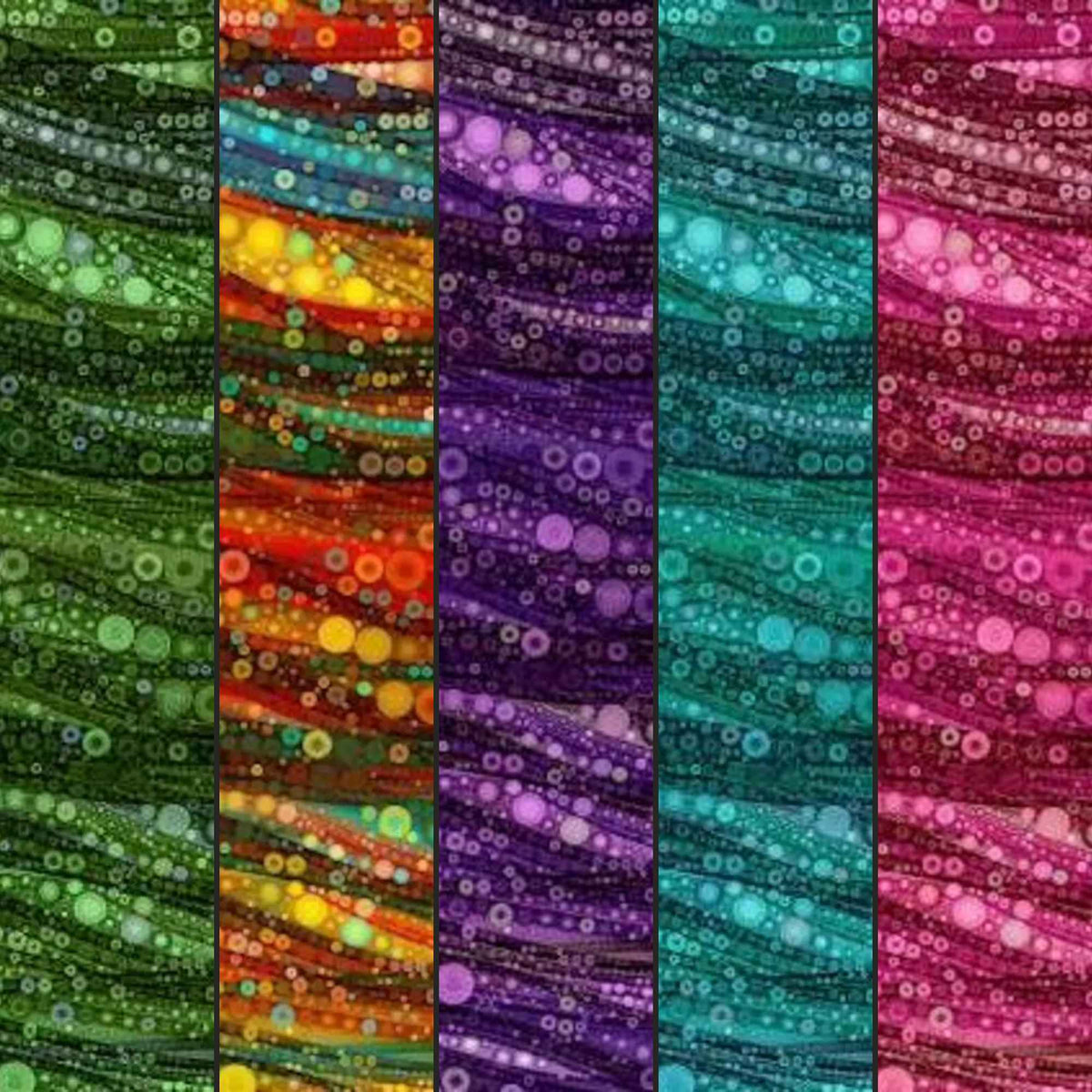 Gigi in the Garden 9 - Piece Quilting Cotton Bundle + Panel – Camelot Fabrics