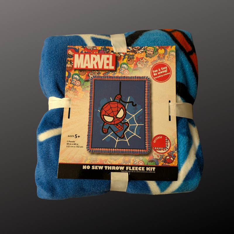 Marvel Kawaii Spidey No - Sew Throw Fleece Kit