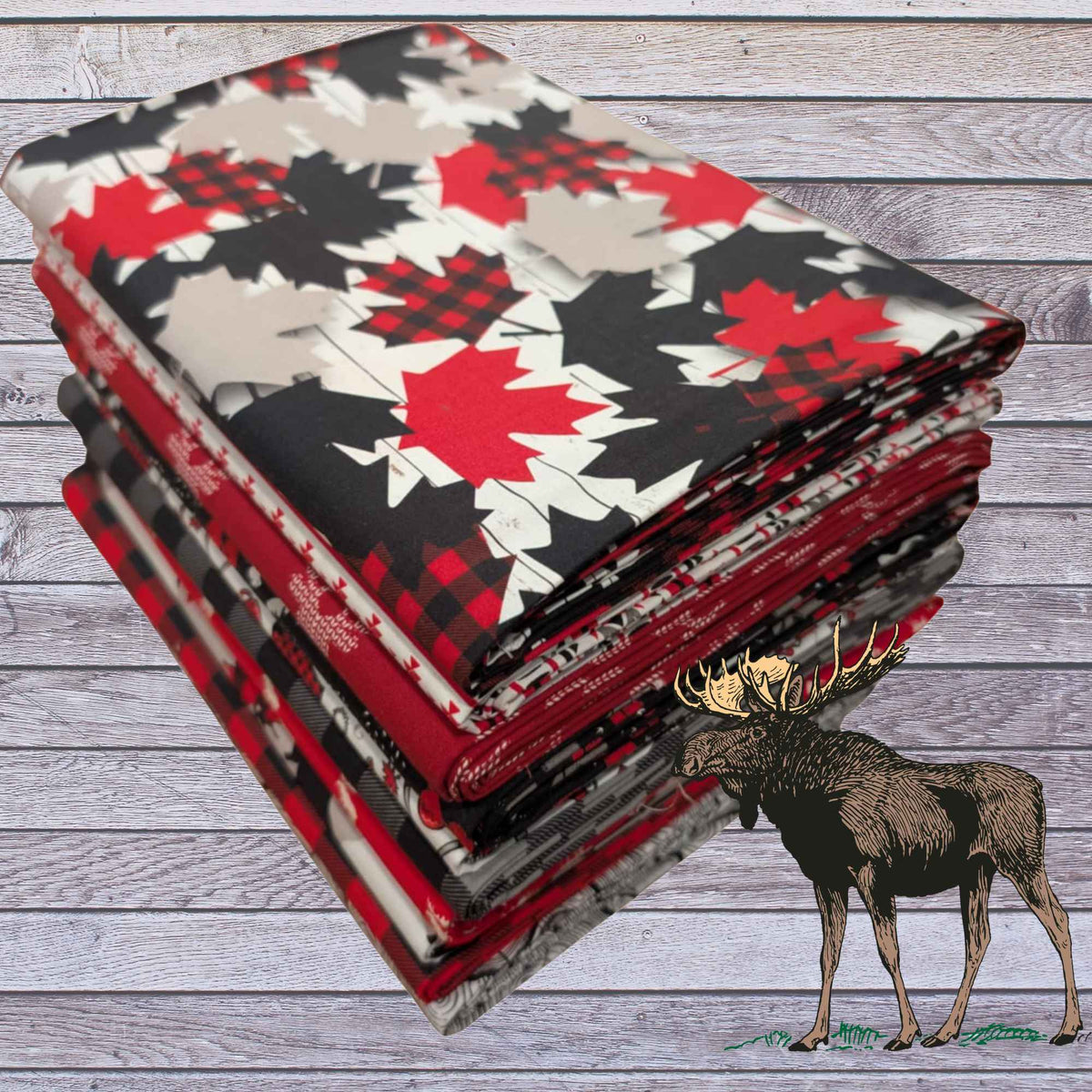 North of Ordinary Fabric Bundle – Fat Quarter, Half Yard, or One Yard Cuts | 13 Fabrics