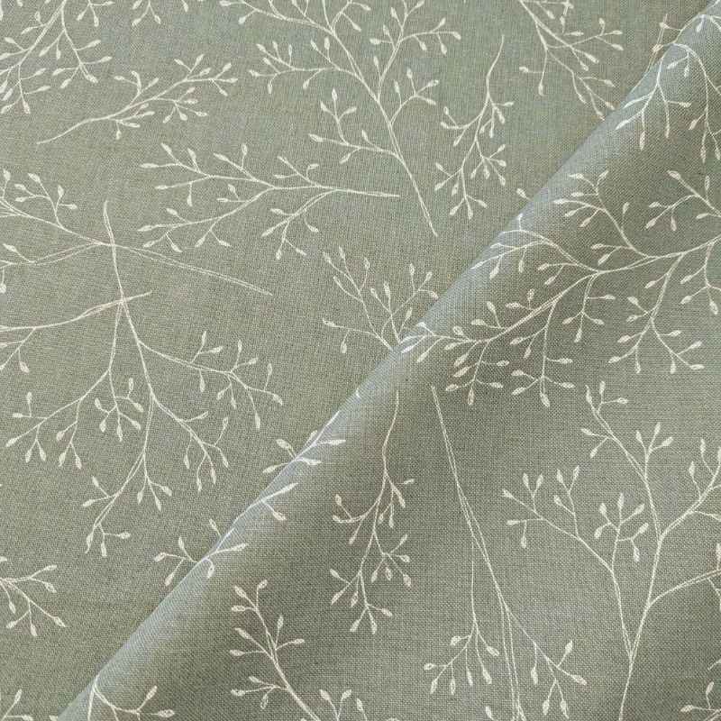 Pen Drawn Branch, Linen Color Premium Canvas