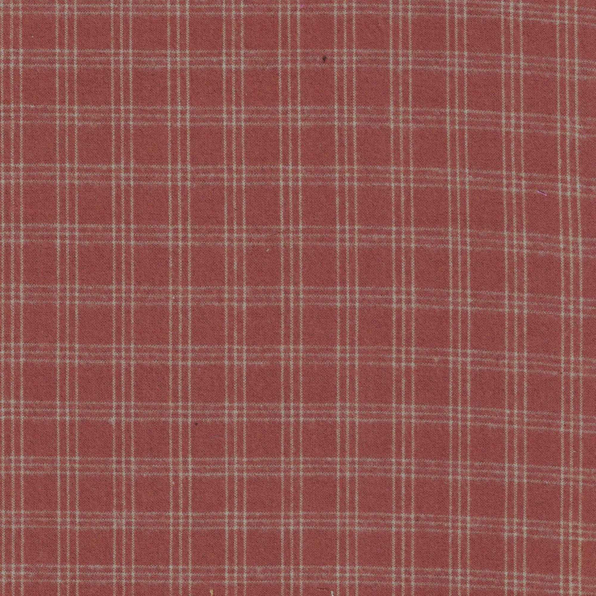Red Plaid Yarn Dyed Cotton Flannel Fabric – Quilt and Flannel