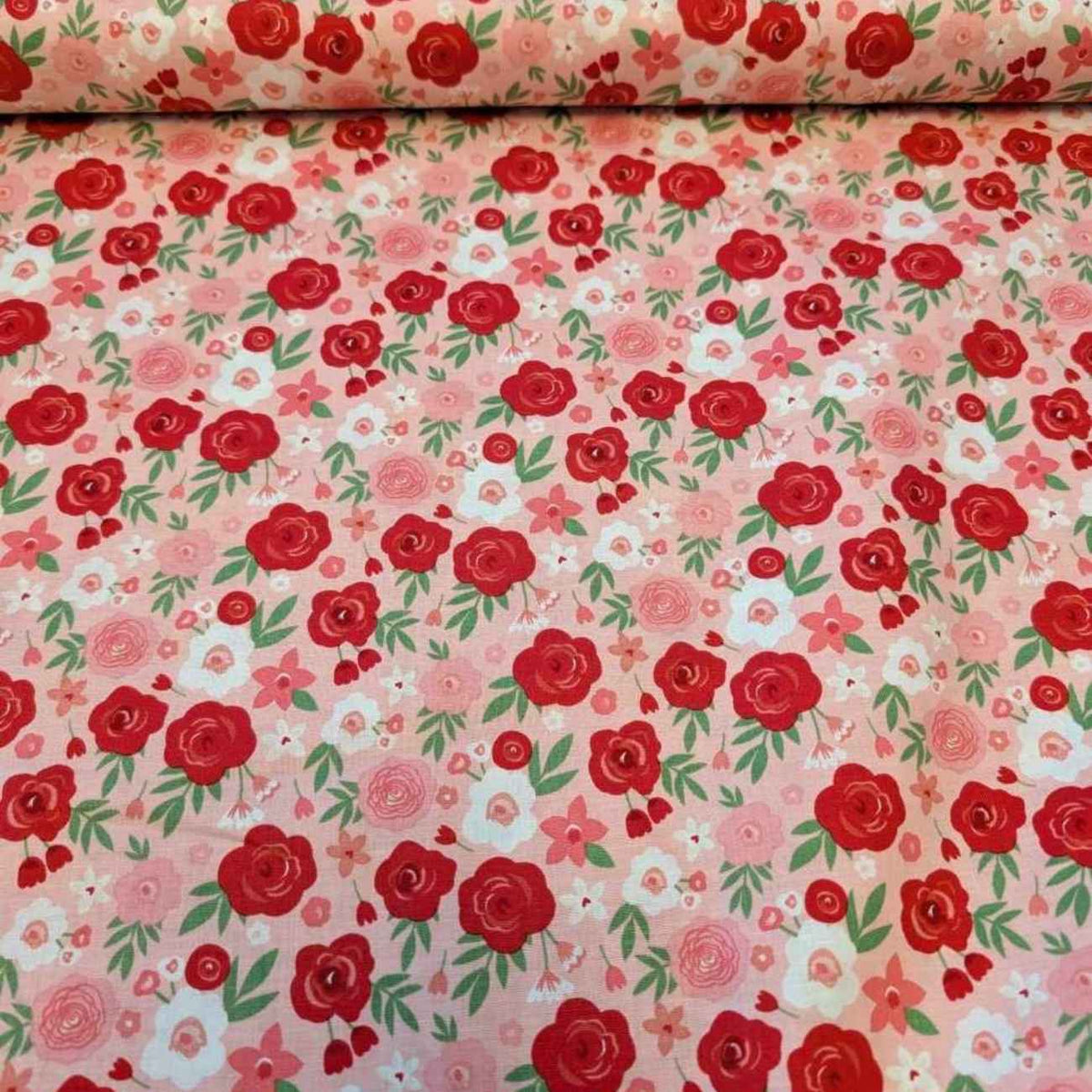 Riley Blake Designs Falling in Love Blush Pink