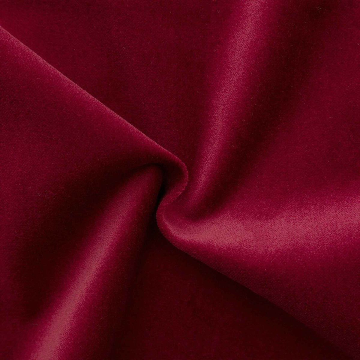 Robert Kaufman Lush Velveteen Fabric in Burgundy Cabernet
