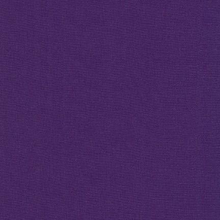 Kona Solids - Purple K001-1301 - Solid Color Robert Kaufman