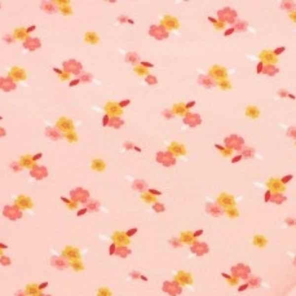 Organic Jersey Knit, Oeko-Tex Standard 100 - Lovely Flowers | Fabric Design Treasures