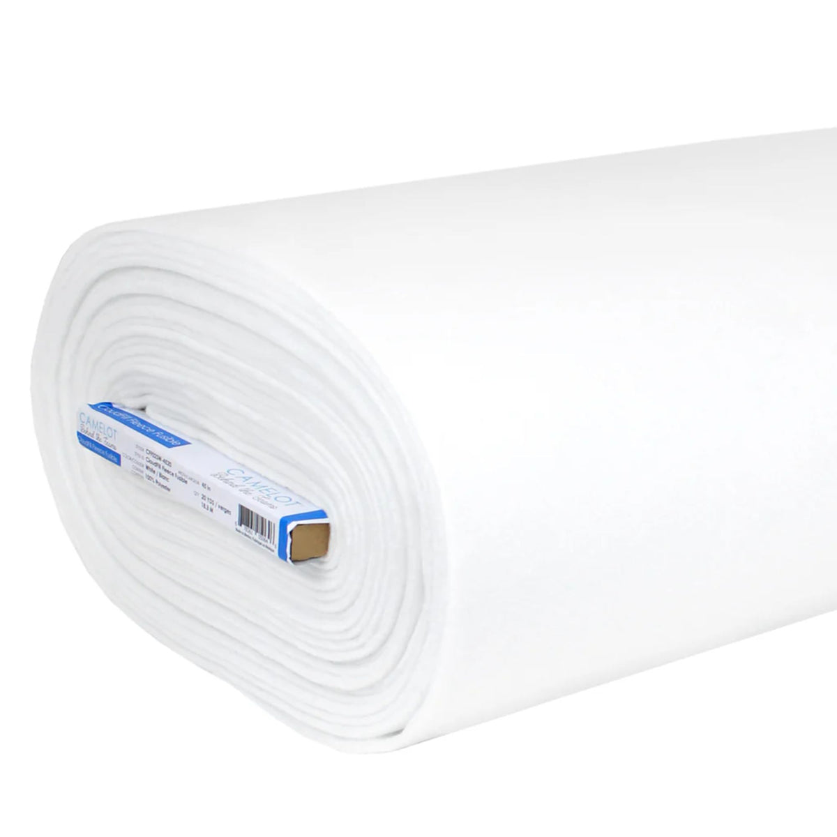 CloudFill Fleece sew-in batting by Camelot Fabrics Behind the Seams collection white fleece batting for quilting and crafts