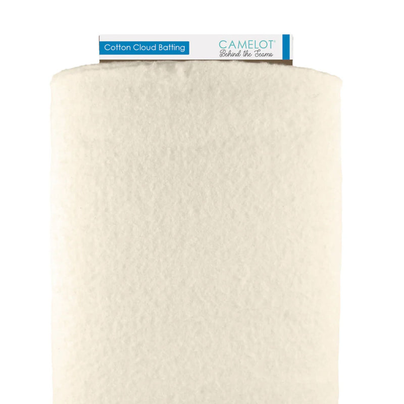 MicroWrap 100% cotton quilt batting without scrim 45 inch wide 10 yard bolt by Camelot Fabrics
