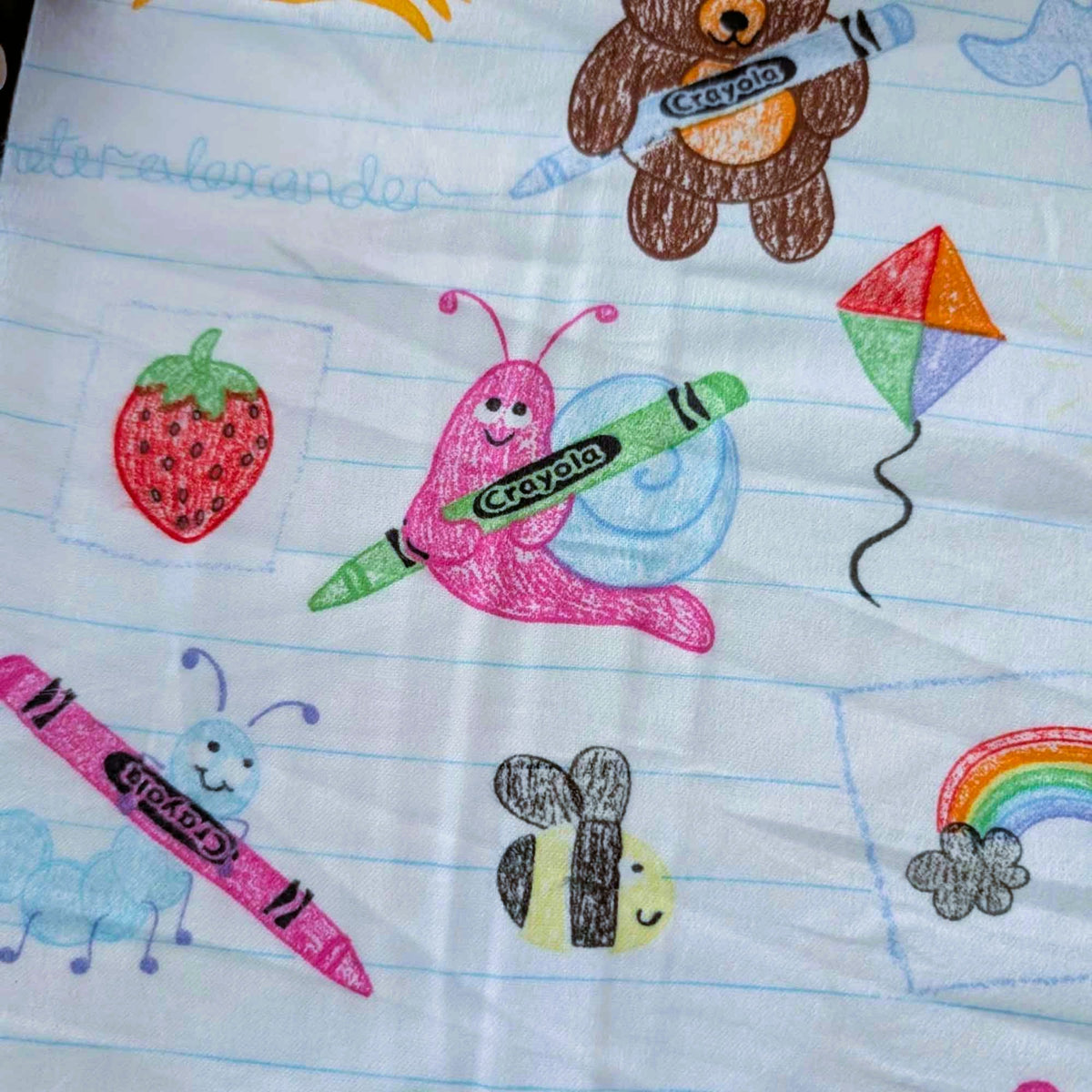 Soft flannelette fabric made from a blend of 70% bamboo-derived viscose and 30% cotton.