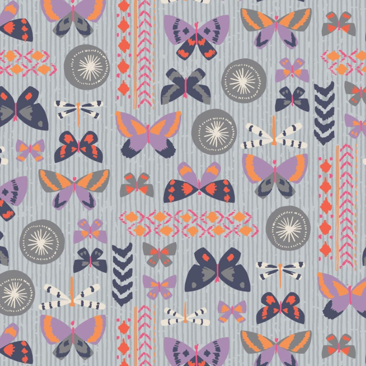 Amira Butterfly 1 - Yard Precut Fabric | Emma & Mila for Camelot Fabrics