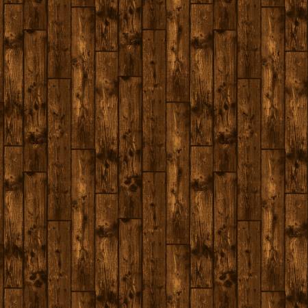 Brown Barn Wood, Marigold Homestead Camelot Fabrics