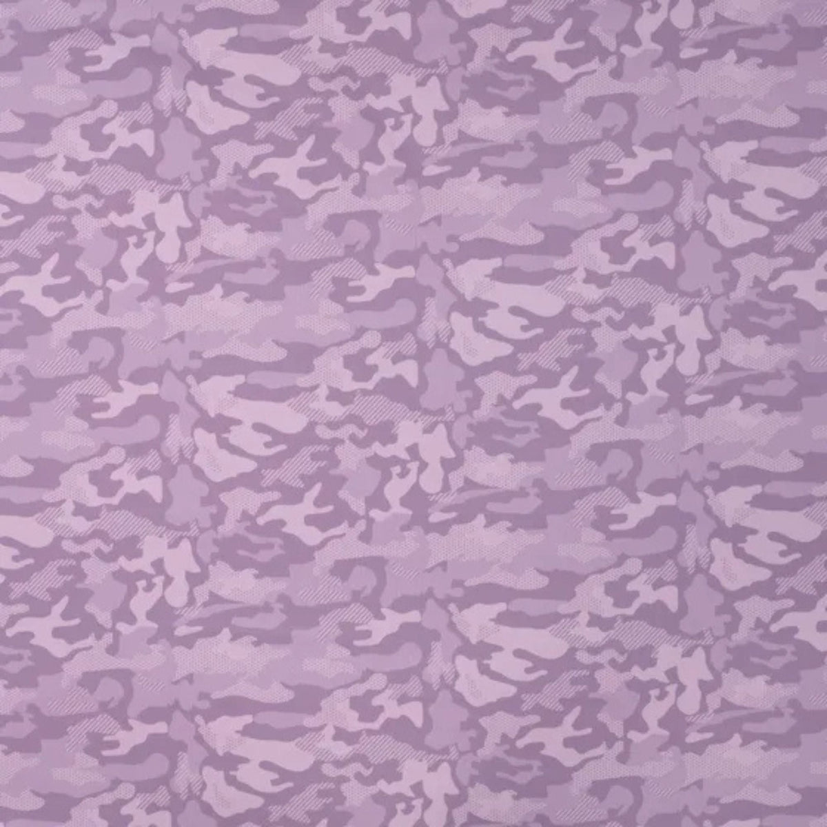 Dusty lilac camouflage jersey fabric for sportswear and swimwear – lightweight, stretchy, and perfect for activewear and performance gear