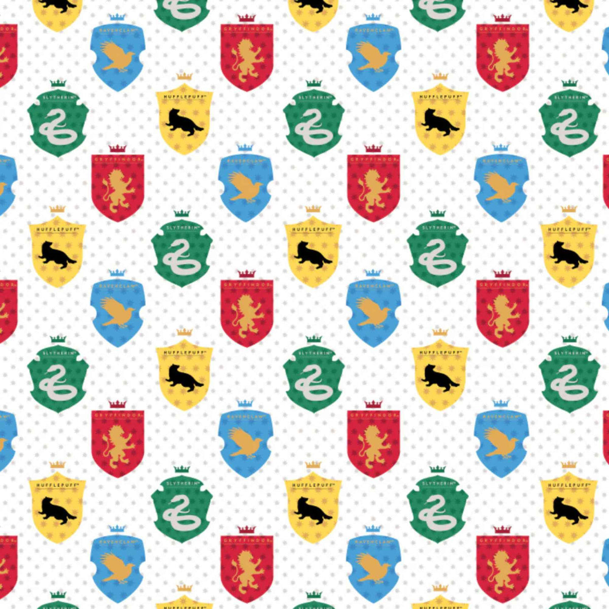 Harry Potter House Crests Cotton FLANNEL – Brushed Soft Wizarding World