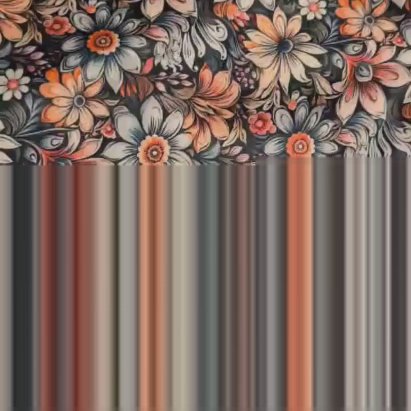 Floral Patterned Pul Fabric
