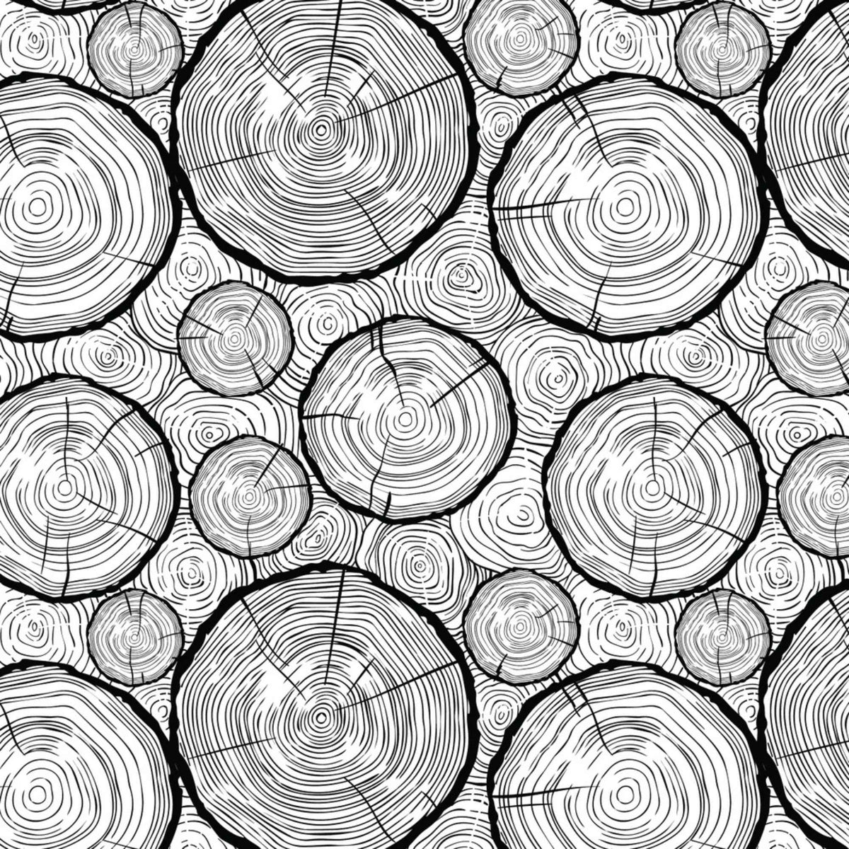 Wood Grain Cotton Fabric – White | North of Ordinary | Quilting Cotton