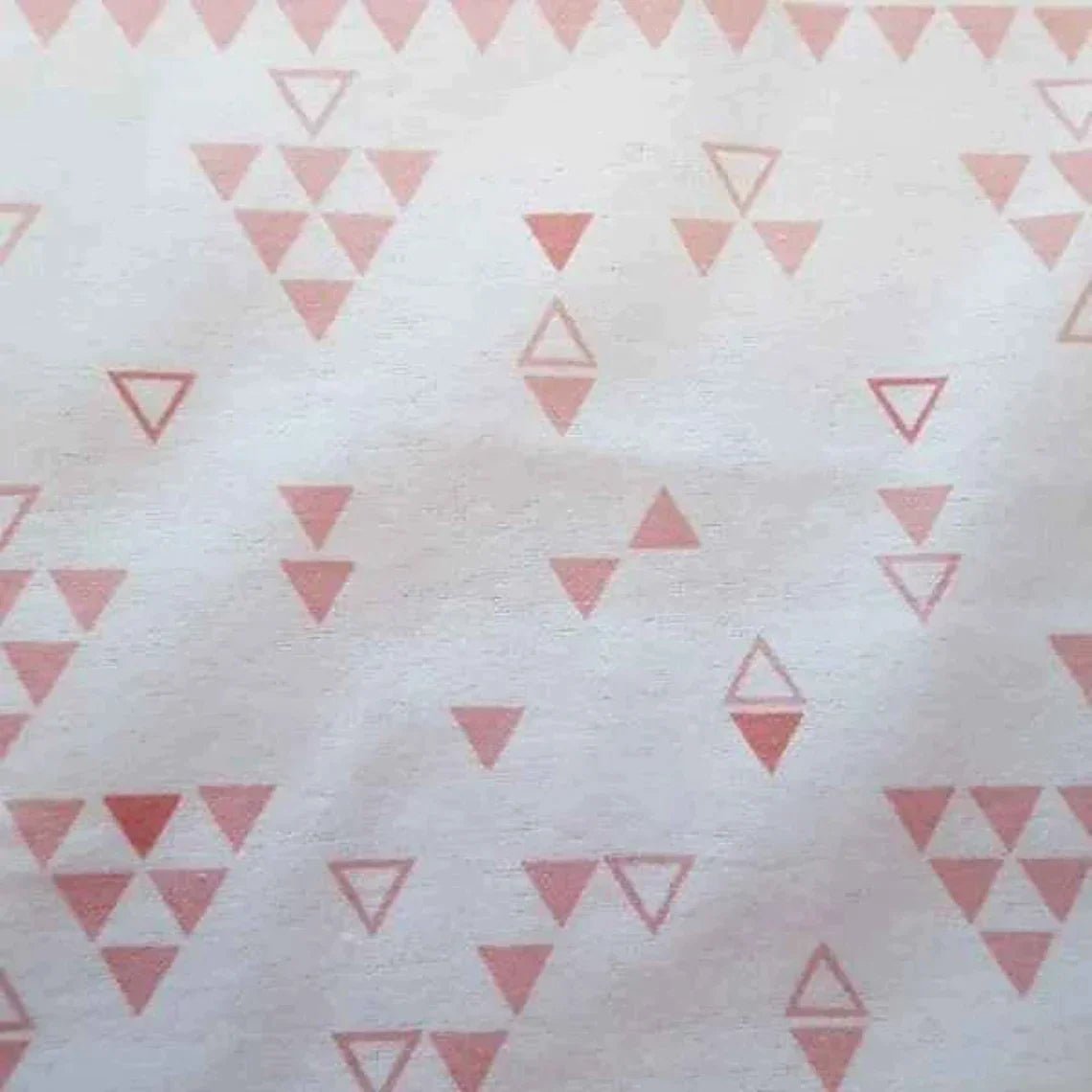 Baby Kisses Wide Back FLANNEL, 62" Wide, Pink Triangle Flannel