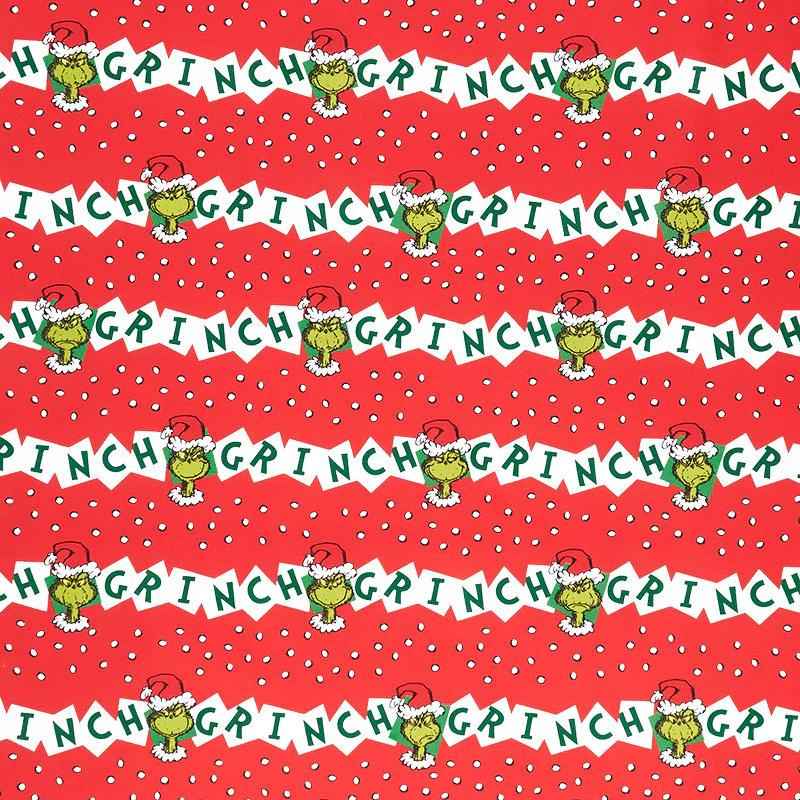How the Grinch Stole Christmas - Grinch Stripe Holiday | Fabric Design Treasures