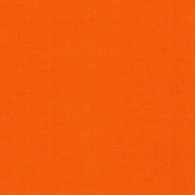 Kona Solids - Tangerine K001-1370 - Robert Kaufman