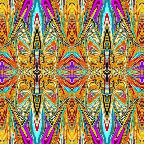 Lava Multi (Duets) Benartex by Paula Nadelstern 12353-99