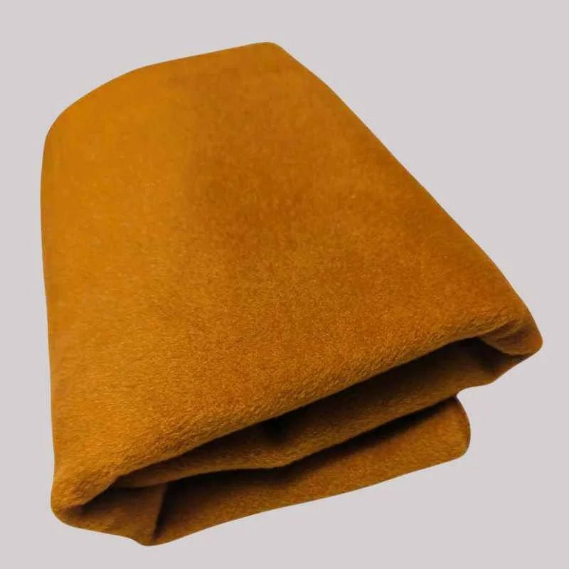 Melton Wool in Mustard