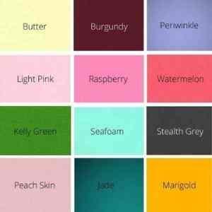 PUL Fabric Solid Colors Waterproof Laminated Fabric | Fabric Design Treasures