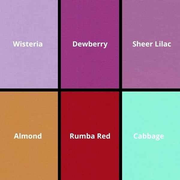 PUL Solids Available in 51 Colors - 46 to 51 | Fabric Design Treasures