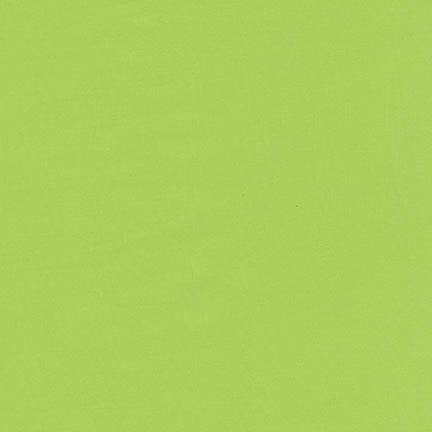 Superluxe Poplin - Half Yard, Lime #68 - Robert Kaufman | Fabric Design Treasures